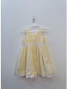 vestido color mantequilla