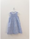 vestido flores azules