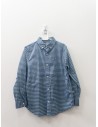 camisa cuadros azules y turquesas