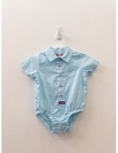 set camisa celeste y short carritos