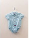 set camisa celeste y short carritos