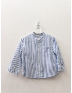 camisa rayas azules