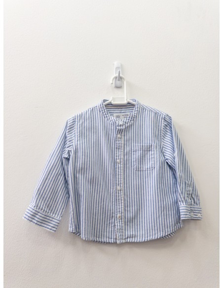 camisa rayas azules