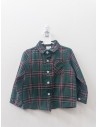 camisa manga larga verde navidad