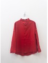 camisa lino rojo