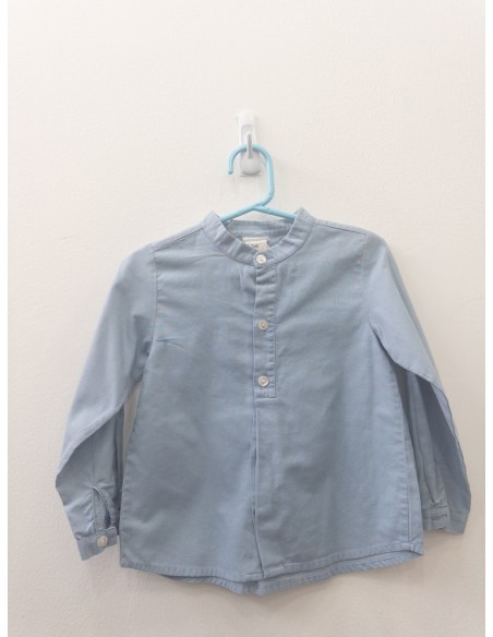 camisa celeste