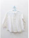 camisa de lino blanca
