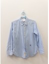 camisa rayas blancas y azules