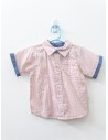 camisa cuadros salmon