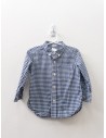 camisa cuadros azules y blancos