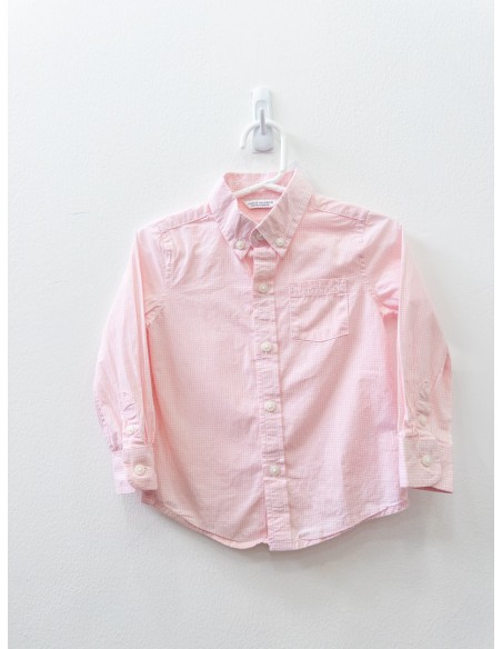 camisa cuadros rosados y blancos