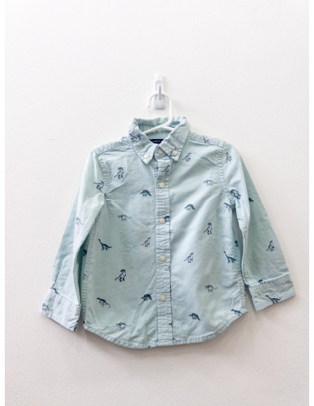camisa verde con dinosaurios