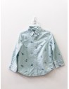 camisa verde con dinosaurios