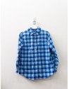 camisa cuadros azules y celestes