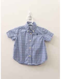 camisa rayas celestes y azules