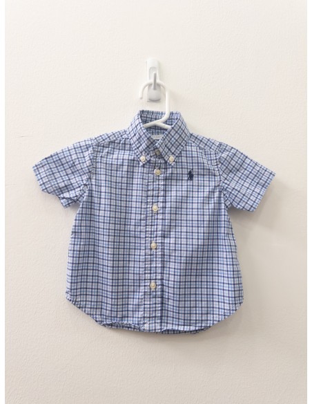 camisa rayas celestes y azules