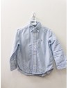 camisa rayas blancas y celestes