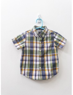 camisa rayas amarillas verdes y azules