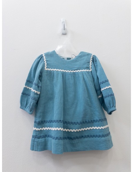 vestido turquesa