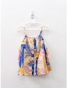 top beige azul rosado