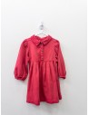 vestido rojo manga larga