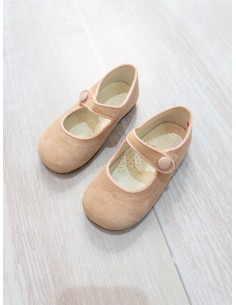 zapatos gamuza rosados