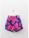 pantalon de baño flores fucsias