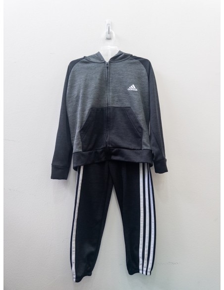 set calentador y chompa negro