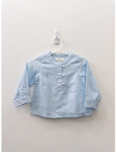 camisa celeste