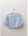 camisa celeste