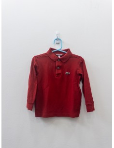 polo manga larga concho de vino