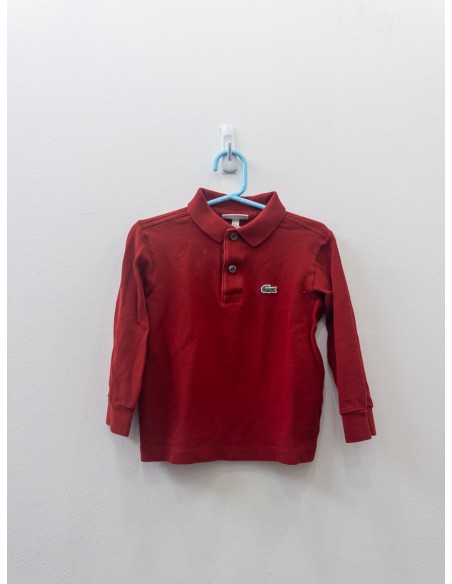 polo manga larga concho de vino