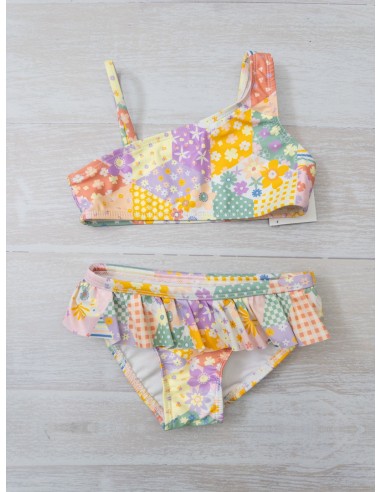 bikini amarillo morado