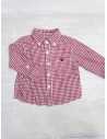 camisa cuadros concho de vino