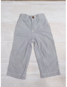pantalon rayas azules