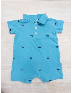 camisa manga corta cuadros celestes y rosados