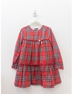 vestido navidad manga larga