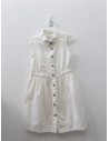vestido blanco lino