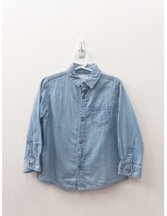 camisa manga larga jean