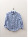camisa rayas azules y blancas