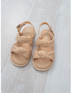 zapatillas rosadas nudo