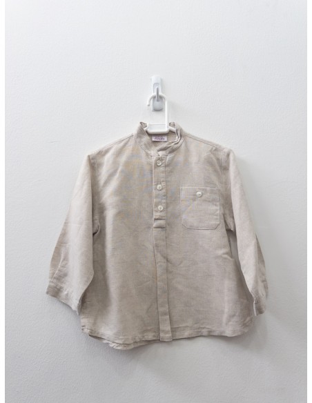 camisa beige