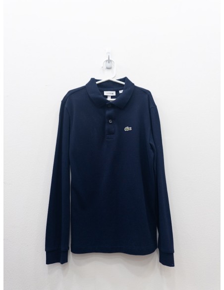 camisa manga larga azul