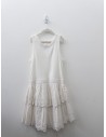 vestido casual blanco