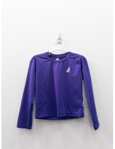 camiseta de agua morada