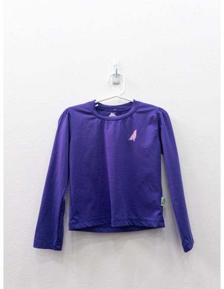 camiseta de agua morada