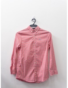 camisa cuadros rojos performance