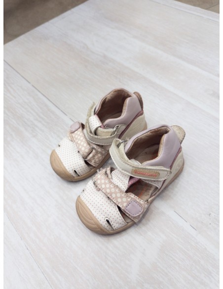 zapatos rosados, lunares