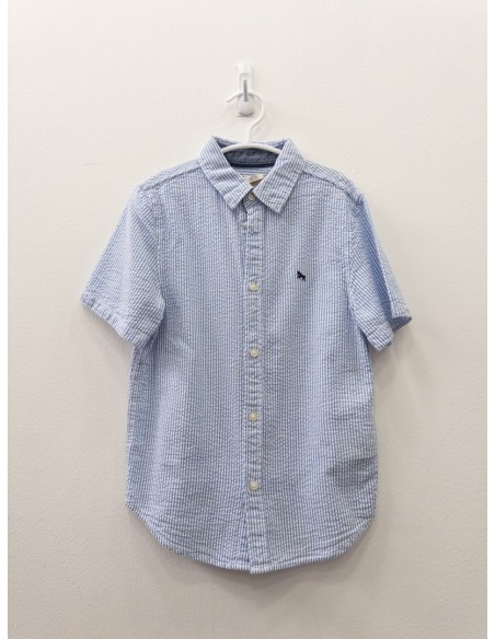 camisa rayas azules y blancas