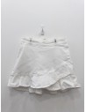 falda short blanca